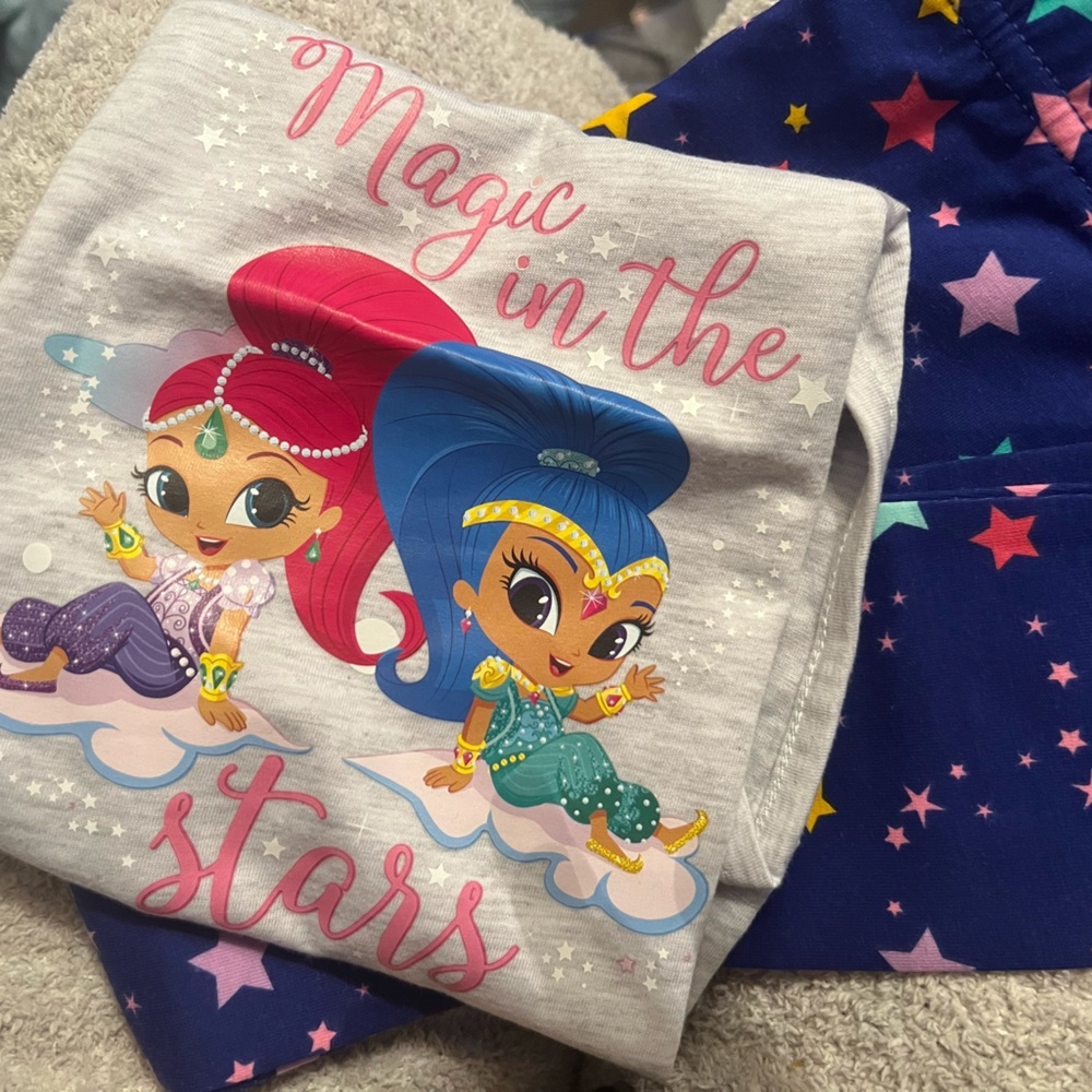 NEW Nick Jr. Shimmer and Shine 2pc Tank & Legging Set, 4T